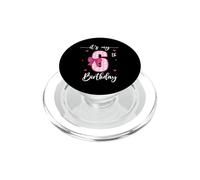 Lazo Divertido para Fiesta de cumpleaños de 6 años con Texto en inglés It's My 6th Birthday PopSockets PopGrip para MagSafe