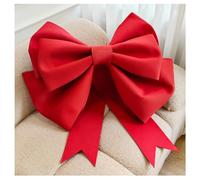 Lazo extra grande decorativo DIY lazo gigante lazo decorativo lazo gigante lazo rojo lazo de coche lazo de regalo para boda, fiesta, coche, día de San Valentín, Navidad, regalo, decoración, rojo, 75