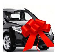Lazo Grande para Coche, Lazo Gigante para Regalo Coche Happy Birthday, Lazo Regalo Grande, Lazo de Coche XXL 76cm, Lazo de Regalo para Bicicleta, Navidad, Nuevo Hogar, Boda, Cumpleaños, Fiesta