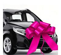 Lazo Grande para Coche, Lazo Gigante para Regalo Coche Happy Birthday, Lazo Regalo Grande, Lazo de Coche XXL 76cm, Lazo de Regalo para Bicicleta, Navidad, Nuevo Hogar, Boda, Cumpleaños, Fiesta