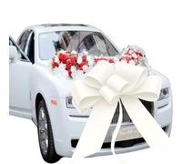 Lazo Grande para Coche, Lazo Gigante para Regalo Coche Happy Birthday, Lazo Regalo Grande, Lazo de Coche XXL 76cm, Lazo de Regalo para Bicicleta, Navidad, Nuevo Hogar, Boda, Cumpleaños, Fiesta