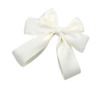 Lazo modificable para el pelo con delicado ribete de encaje, cómodo complemento de tela para trajes casuales, fiestas, moda y pensamientos presentes, pinzas permanentes suaves con cinta