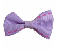 Lazo para el pelo de perros violeta con costuras mod. Adora de GogiPet