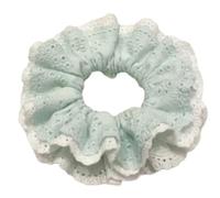 Lazo para el pelo verde menta, varias capas, coleteros para el pelo, lazo de encaje de princesa en grande, lazo de varias capas