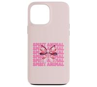 Lazo Rosa con Forma de Coqueta Spirit Animal Flamingo para niña y mamá Carcasa para iPhone 13 Pro MAX