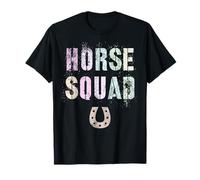 Lazo Vintage de Horse Squad Country Vibes Pony Equestrian Farm Camiseta