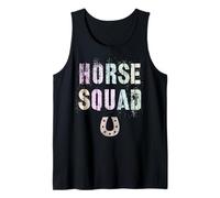 Lazo Vintage de Horse Squad Country Vibes Pony Equestrian Farm Camiseta sin Mangas