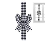 Lazos De Árbol De Navidad | 198 Cm Vintage Reutilizable | Lazos Festivos Decoraciones De Árbol De Invierno - para Interior Puerta Ventana Chimenea Cocina Dormitorio Salón Oficina Jardín Exterior