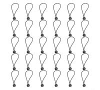 Lazos de bolas elásticas, tensor Guyline de tienda, sujetadores de lona de tienda