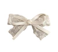 Lazos de encaje para el pelo, horquilla para coleta, elegante clip para el pelo para mujer