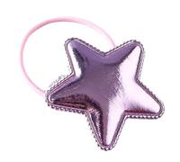 Lazos de goma para el cabello para mujeres y niños, lazos elásticos para el pelo del bebé sin dañar la cola del poni titular de la forma de estrella lazo de pelo para niños pequeños