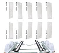 Lazos de litera para remolque de , almohadillas deslizantes ultra fuertes, rieles de baja fricción, deslizadores de rampa resistentes, guías de deslizamiento , cubiertas resbaladizas