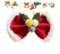 Lazos de Navidad para el pelo, hermosos clips de moño, bonitos lazos rojos para el pelo, accesorios de moda coloridos para fiestas de Navidad, fiestas temáticas, fiestas de cumpleaños, juegos de rol