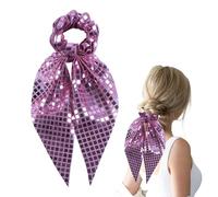 Lazos De Pelo Con Lentejuelas | Coletero Brillante | Gomas Elásticas para el Cabello - Para Niñas, Mujeres, Esposas, Bailarinas, Artistas, Cumpleaños, Bodas, Vacaciones, Gimnasio, Ejercicio, Yoga, C