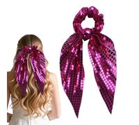 Lazos De Pelo Con Lentejuelas - Gomas Destellantes,Gomas Sin Daño,Para Niñas, Mujeres, Esposas, Bailarinas, Artistas, Cumpleaños, Bodas, Vacaciones, Gimnasio, Ejercicio, Yoga, Clase,