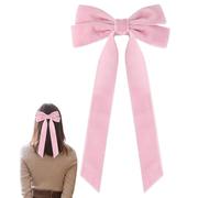 Lazos de terciopelo para árbol de Navidad, decoración de Navidad de doble capa, decoración de árbol de lazos rojos, para Año Nuevo, boda, vacaciones, citas, dormitorio, puerta, ventana, escalera