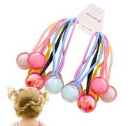 Lazos elásticos para el cabello con bolas dobles, para el cabello con