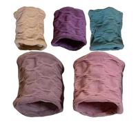 Lazos elásticos para el cabello que no dañan, bandas para el cabello que no se enganchan, soportes elásticos | Bandas de cola de caballo seguras, ecológicas y no dañinas para todo tipo de cabel