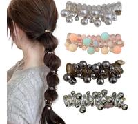 Lazos elásticos suaves en espiral para el cabello, alambre trenzado para el pelo para mujeres y niñas, bandas para el pelo para teléfono