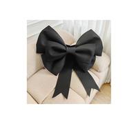 Lazos gigantes DIY Grande, Adornos De Lazo Grandes, Color Rojo Y Rosa, Hechos A Mano, Paquete Material Bricolaje, Decoración Pared For Exteriores, Navidad, San Valentín, Boda, Fiesta(Black,75cm)