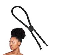 Lazos Para El Cabello Antideslizantes, Lazos Para El Cabello Roscados | Lazos para el cabello antideslizantes para cabello grueso ajustables - Titulares de cola de caballo para mujeres y niñas, lazos