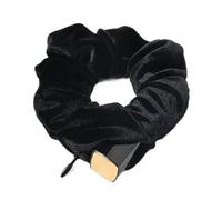 Lazos para el cabello, elásticos de terciopelo portátiles secretos con bolsillo para un transporte conveniente, bandas para guardar dinero con cremallera con diseño de material suave, accesorio para e