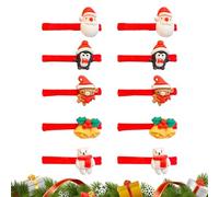 Lazos Para El Cabello Navideños | | 1 Juego | Lindos Accesorios Elásticos | Favores Para El Cabello Navideño | Bonito Diseño Atractivo | Para Bun Braid Deportes Voleibol Animar Gimnas