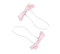 Lazos para el pelo a juego para mujeres y niñas, clip de pelo de moda, pasador de moño, clip lateral para el pelo, clip para el pelo a juego, pasadores de lazo, lindo clip lateral para el cabello