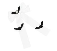 Lazos para el pelo con lazo para niña, elegante clip de ala de murciélago para el pelo de mujer, pasadores para el pelo con lazo, clip para el pelo para mujer, soporte para cola de caballo