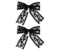 Lazos para el pelo de encaje clip de pelo horquilla de cristal con cuentas pinzas para el cabello arcos para mujeres niñas accesorios de foto