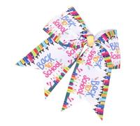 Lazos para el pelo, pinzas para el pelo para el comienzo de la escuela, pinzas para el pelo de dibujos animados para el comienzo de la escuela, accesorios elegantes para el cabello, pinzas portátiles