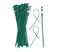 Lazos para plantas de exterior, Lazos para plantas de jardín 50 soportes | Lazos de plantas Plantas trepadoras, enredaderas, cuerdas, flores, verduras, toma 40cm