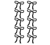 Lazos puntiagudos para diademas de bebé, clip para el pelo, proyectos de manualidades, poliéster suave, decoración para padres e hijos, lazos de tela