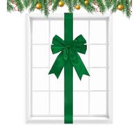 Lazos Rojos Navideños: Lazos Para Gabinetes De 78,74 X 3,94 Pulgadas, Decoraciones Navideñas Para Cocina, Cintas Rojas Para Puertas De Entrada | Paredes Árboles Coche Coronas Mesa Artesanía Muebles Ac