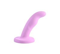 LAZRE - Consolador de silicona (6 pulgadas), color morado