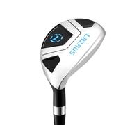 LAZRUS GOLF Palos de Golf híbridos Hombre, 2, 3, 4, 5, 6, 7, 8, 9, PW para Mano Derecha e Izquierda, Flexible Regular (Mano Derecha Plateada, 3, Derecha, Plata Individual)