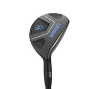 LAZRUS GOLF Palos de Golf híbridos Prima para Hombres - 2,3,4,5,6,7,8,9, PW Palo único para Mano Derecha e Izquierda, Ejes de Grafito, Flex Regular (Negro, 3, RH, Individual)
