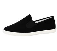 Lazutom Zapatos de lona con suela de algodón Kung Fu Tai Chi de arte marcial de Beijing, Black, 39 EU