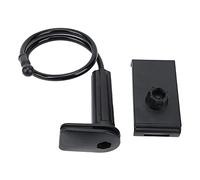 Lazy Bracket, Gooseneck Design Gooseneck Mount Soporte para Teléfono Celular de Alta Estabilidad para Bajos Eléctricos para Guitarras Eléctricas(negro)