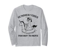 Lazy Duck Unicorn Float Too Hot To Move Summer Relaxing Manga Larga