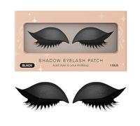 Lazy Eye Shadow Eyelash Patch - Reusable Sticker For Women,Smudge-Proof Long-Lasting Women Party Travel Night Out Wedding Bridal Halloween Photoshoot Stage