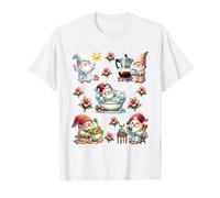 Lazy Gnomes Graphic For Women And Men For Happy Retirement Camiseta