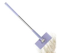 Lazy Mop - ABS, Foldable 360° Rotating Hands-Free Mini Mop | Compact Cleaner with Cloth Changing System, Hygienic Scrubber For Home, Kitchen, Bathroom, Living Room, Car, Desktop, Glass