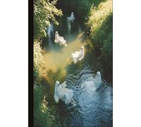 Lazy River Ghosts Summerween Journal: A wide ruled notebook with 100 pages for daily reflections, creative stories, travel plans, spooky summer bucket lists and more!