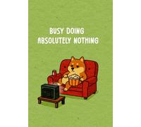 Lazy Shiba Inu Notebook - Green Cover Dog Journal: 6x9 College Ruled Aesthetic Notebook for Girls, Teens & Dog Lovers