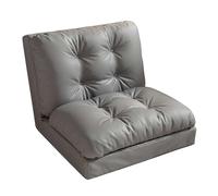 Lazy Sofa Chair, Beanbag Chair Tatami Bed Foldable Backrest Cushion, Floor Sofa Chair with Back Support For Meditation and Gaming
