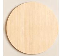 Lazy Su San Grande de 20 in,Bandeja Giratoria para Mesa de Comedor, Tablero Redondo de Madera, Centro de Mesa Giratorio Ideal para Fiestas, Mesas de Café y Auxiliares(Wood Grain,60cm/23.6in)