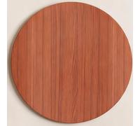 Lazy Su San Grande de 20 in,Bandeja Giratoria para Mesa de Comedor, Tablero Redondo de Madera, Centro de Mesa Giratorio Ideal para Fiestas, Mesas de Café y Auxiliares(Teak,60cm/23.6in)
