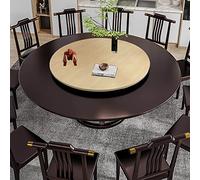 Lazy Susan Bandeja De Servicio, Plato Giratorio Redondo Para Mesa De Comedor, Tabla Rotativa De Madera, Bandeja De Placa Giratoria, Pantalla De Cocina Bandeja Giratoria ( Color : B , Size : 70cm-28in