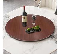 Lazy Susan - Bandeja de servir giratoria de 360° para mesa de comedor, mesa giratoria silenciosa para vidrio, madera, mármol, plato redondo para servir fácilmente